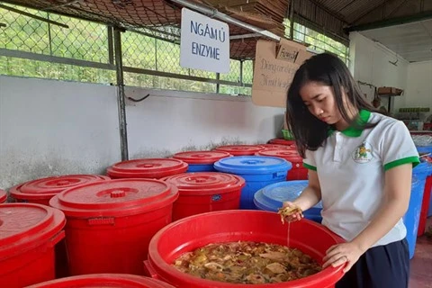 Transformer des déchets en produits utiles, le pari d’une femme