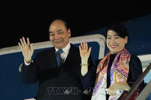 Le président Nguyên Xuân Phuc en route pour la Suisse