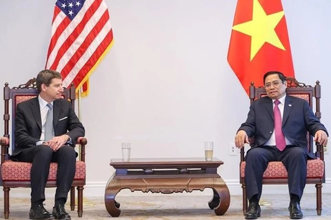 Le PM vietnamien rencontre le directeur général de DFC