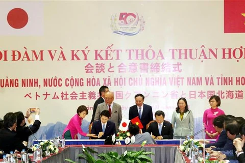 Quang Ninh et la préfecture japonaise d'Hokkaido renforcent leurs relations de coopération