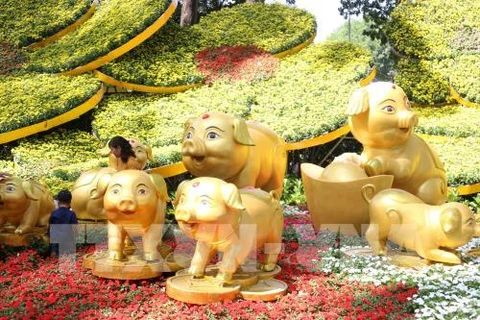 Ouverture d’une fête des fleurs à Ho Chi Minh-Ville