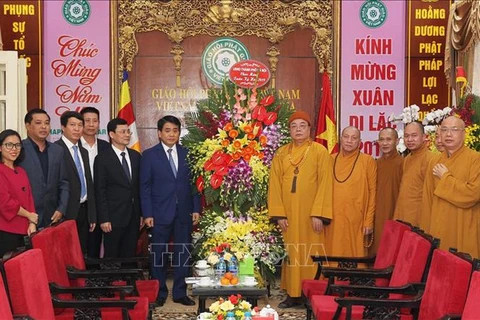 Hanoï et Ho Chi Minh-Ville adressent leurs voeux du Têt aux religieux
