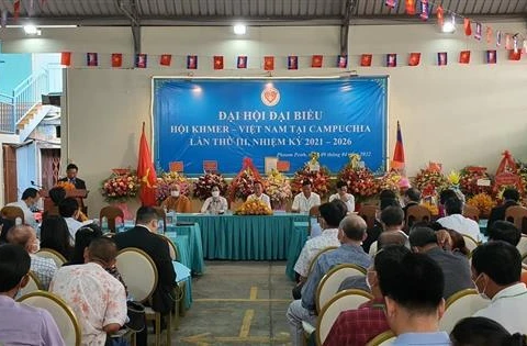 Congrès de l’Association khmère-vietnamienne au Cambodge