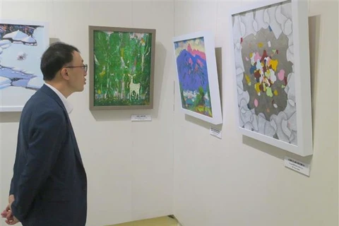 Exposition de beaux-arts entre Hai Phong et la ville sud-coréenne de Gwangju