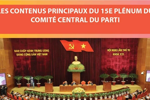 Les contenus principaux du 15e plénum du Comité central du Parti