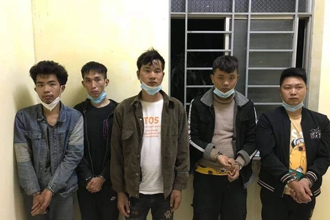 Long An : cinq étrangers capturés pour être entrés illégalement au Vietnam 