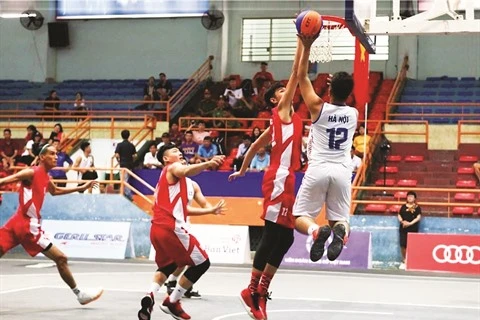 Basket-ball : l'équipe de Hanoï masculine gagne du terrain