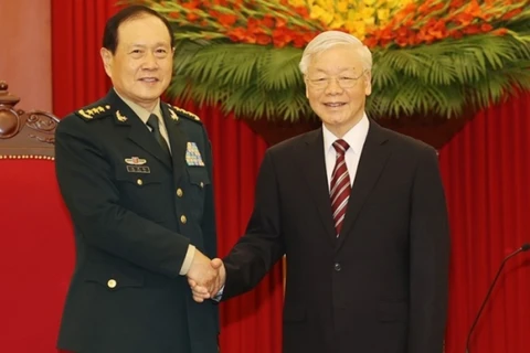 Des dirigeants reçoivent le ministre chinois de la Défense