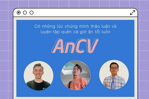 Etudiants vietnamiens primés lors du concours d'idées informatiques de l'UAVS-NSW