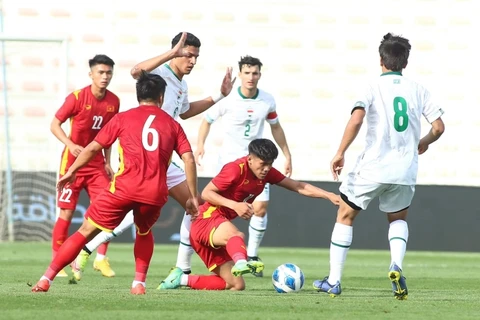 Les U23 du Vietnam font match nul sans but avec l'Irak à la Coupe de Dubaï 2022 