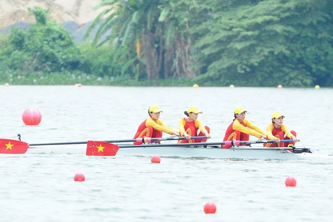 SEA Games 31: le Vietnam remporte deux médailles d'or en aviron