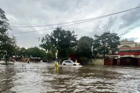 Pluies record à Hanoï: risques de grêle et d'inondations
