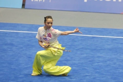 L’athlète de wushu Duong Thuy Vi rafle l’or aux Jeux mondiaux de 2022