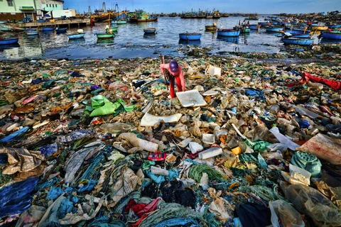 Le PNUD aide Binh Dinh à réduire la pollution plastique marine