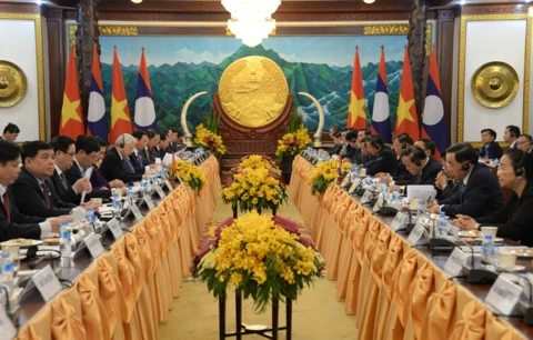 La déclaration commune Vietnam-Laos souligne l’amitié grandiose