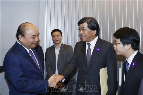 Le Premier ministre Nguyen Xuan Phuc arrive à Tokyo, au Japon