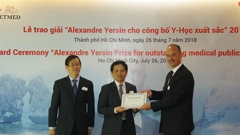2e Prix Alexandre Yersin pour la recherche médicale 2019 - 2020