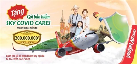 COVID-19: Vietjet offre une assurance spéciale à tous ses passagers