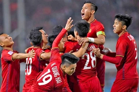 FIFA : L'équipe nationale du Vietnam dans le top 15 en Asie