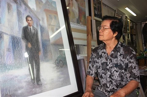 Hai Phong: Un peintre qui consacre toute sa vie à l’Oncle Hô