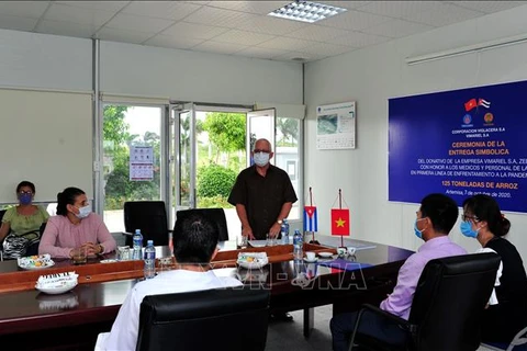 Des entreprises vietnamiennes accompagnent Cuba dans sa lutte contre le COVID-19