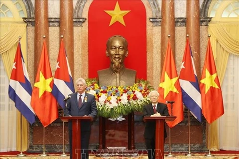 Le président du Conseil d'État de Cuba termine sa visite d’amitié officielle au Vietnam