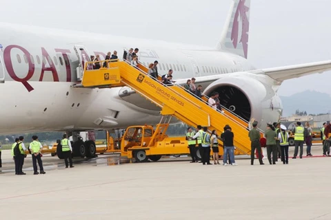 Da Nang accueille le premier vol de Qatar Airways au départ de Doha