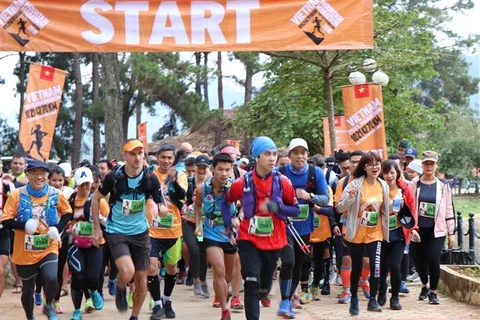 Clôture du Marathon sur sentier du Vietnam 2019 à Moc Chau