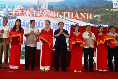 Ha Tinh : Inauguration de la plus grande usine de panneaux de fibres de bois au Centre