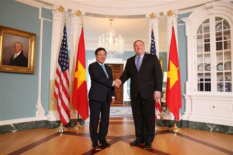 Le vice-PM et ministre des AE Pham Binh Minh en visite officielle aux Etats-Unis