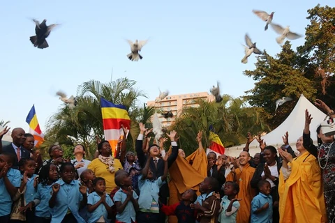 L'Organisation d'une cérémonie de prière pour la paix au Mozambique
