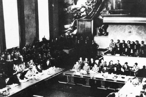 65e anniversaire de la signature des accords de Genève