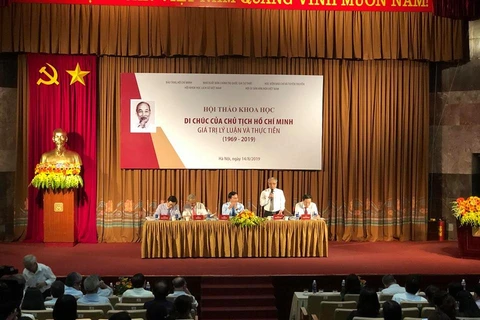 Hanoï : Séminaire scientifique sur le testament du Président Ho Chi Minh