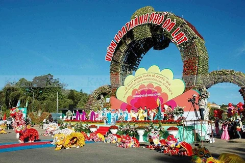 Le festival de fleurs à Da Lat