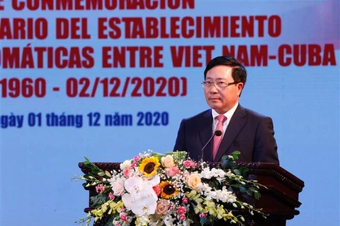 Meeting en l’honneur du 60e anniversaire des relations diplomatiques Vietnam-Cuba