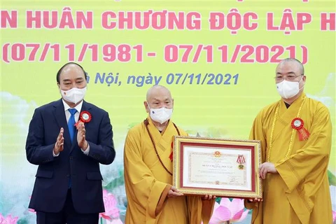 La Sangha bouddhiste du Vietnam exhorté à contribuer au bloc de grande union nationale
