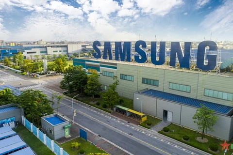 Le chiffre d'affaires de Samsung Vietnam en hausse en 2021