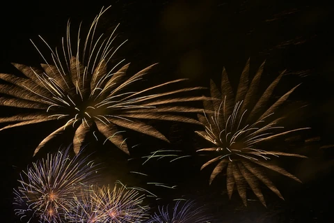 ​ Feux d'artifice lors de la cérémonie d’ouverture des SEA Games 31