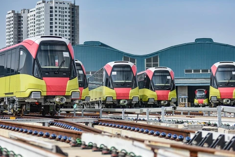 Des essais de la ligne de métro Nhon – Gare de Hanoï prévus en décembre