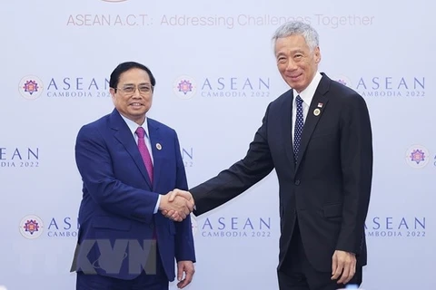 La visite du Premier ministre Pham Minh Chinh démontre les relations spéciales Vietnam-Singapour