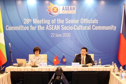 Le Comité des hauts fonctionnaires de la Communauté socio-culturelle de l’ASEAN tient sa 28e réunion