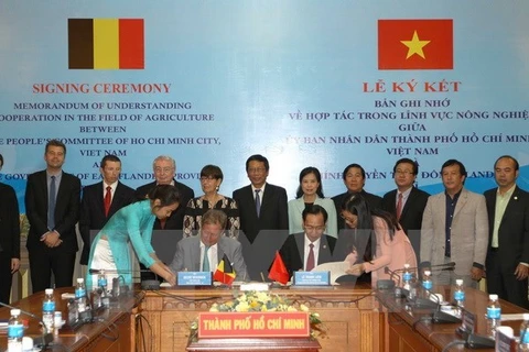 Ho Chi Minh-Ville et la province de Flandre-Orientale renforcent leur coopération agricole