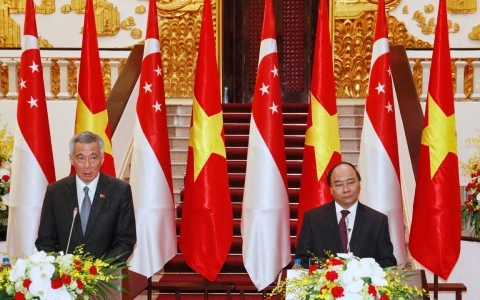 Déclaration commune Vietnam-Singapour
