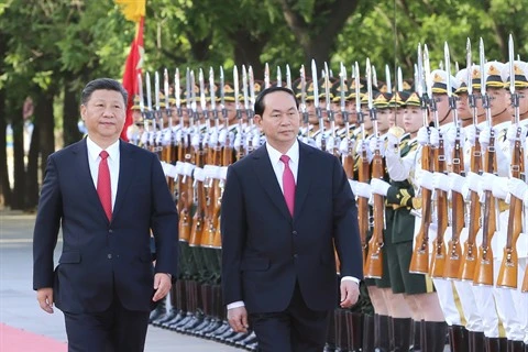 Le président Trân Dai Quang achève une visite fructueuse en Chine