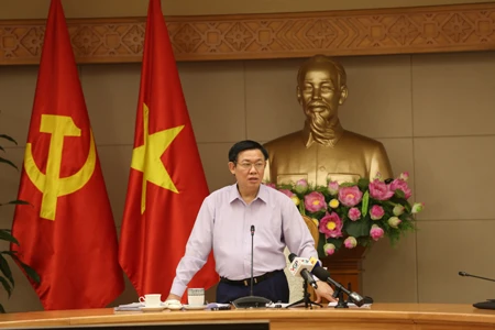 Vice-PM Vuong Dinh Huê : "des orientations pour 12 projets déficitaires"