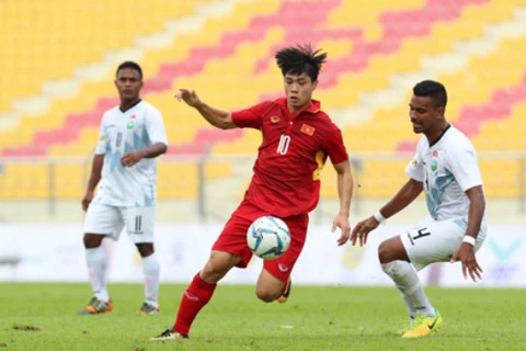 SEA Games 29 : la sélection vietnamienne de football commence du bon pied