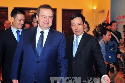 Entretien Pham Binh Minh – Ivica Dacic