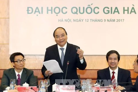 Le chef du gouvernement presse d’accélérer le projet d’Université nationale du Vietnam
