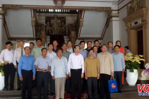 Une délégation de Xieng Khouang en visite à Ho Chi Minh-Ville