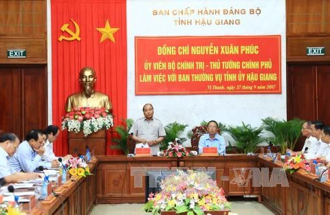 Le PM exhorte Hâu Giang à bâtir une agriculture multifonctionnelle